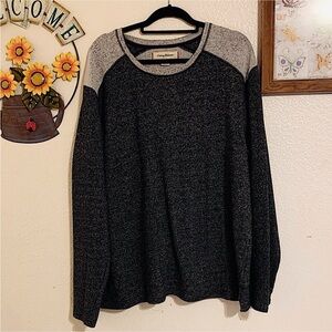 Tommy Bahama Charcoal and Light Gray Sweatshirt